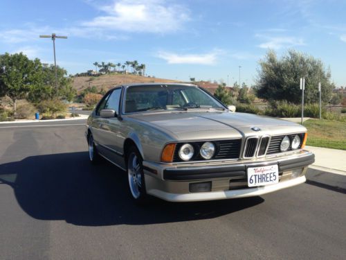 1989 bmw 635csi