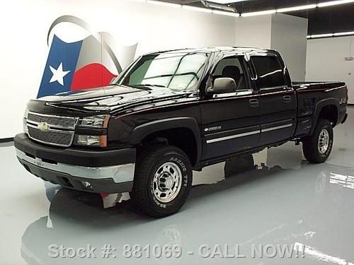 2005 chevy silverado 2500 hd crew 4x4 6.0l tow pkg 56k texas direct auto