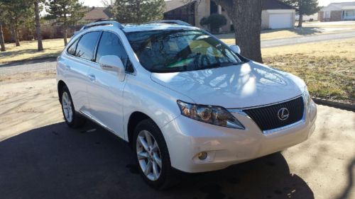 2012 pearl white lexus rx350 base sport utility 4-door 3.5l