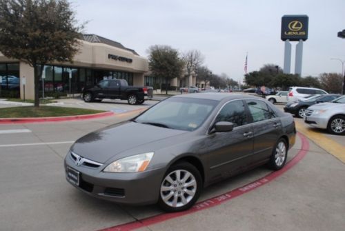 2006 honda accord ex-l navigation leather sunroof heated seats one owner