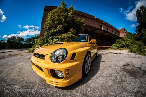 Modified 2003 subaru impreza wrx sedan 4-door 2.0l jdm