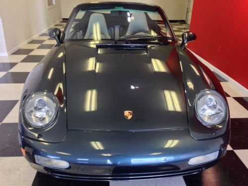 1996 Porsche 911 Convertible, Green Exterior and 35,353 miles, image 10