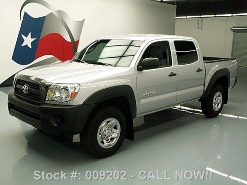 2011 toyota tacoma prerunner v6 double cab auto 15k mi texas direct auto