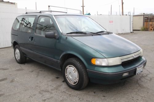 1993 mercury villager gs automatic transmission 6 cylinder no reserve