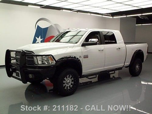 2012 dodge ram 3500 laramie mega diesel 4x4 sunroof 42k texas direct auto