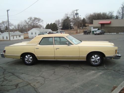 1978 mercury grand marquis base hardtop 4-door 6.6l