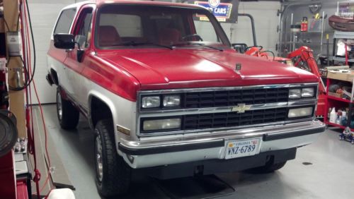 1990 chevrolet k5 blazer full-size - no reserve