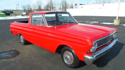 Clean in and out! great runner! don&#039;t miss out on this great falcon ranchero!!