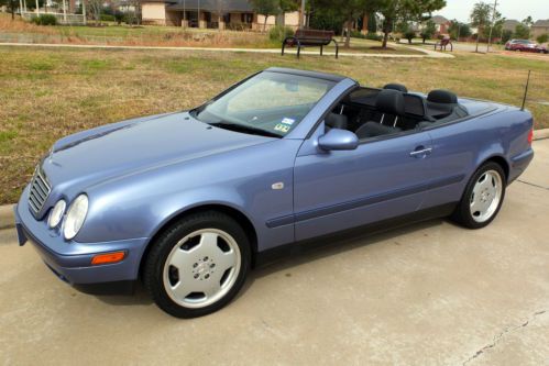 1999 mercedes-benz clk320 base convertible - incredibly low mileage - 26k miles!