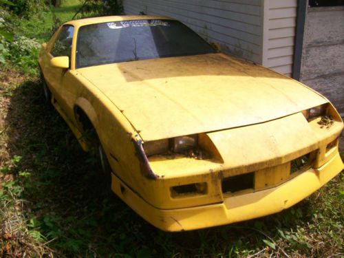 1989 camaro rs shell