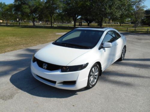 2010 honda civic ex coupe sunroof low miles 41k no reserve