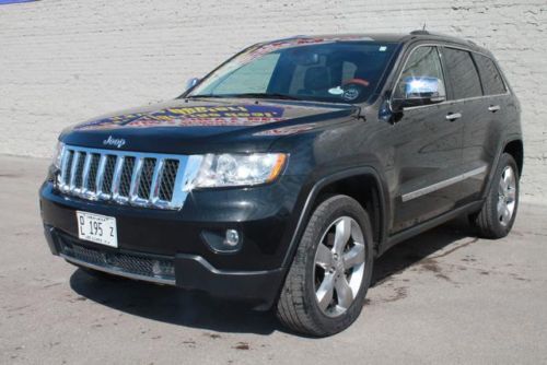 11 jeep 30k mi loaded overland 4wd fac nav sunroof leather chrome we finance