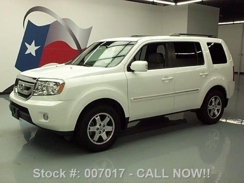 2010 honda pilot touring leather sunroof nav dvd 54k mi texas direct auto