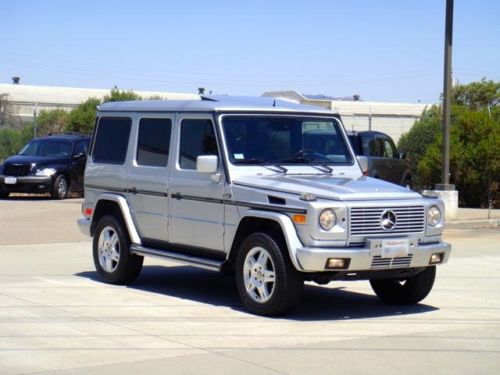 2002 mercedes-benz g500 base sport utility 4-door 5.0l