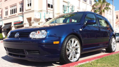 2002 volkswagen golf gl 2.0 5 speed 4 door hatchback 18 inch rims clean reliable