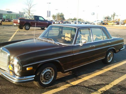 1972 mercedes-benz 280se no reserve 200 series classic antique 230 240 250 280