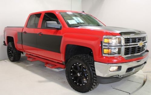 Brand new chevy with a lift kit z71 a/t v8 4x4 rr camera mylink radio dual a/c