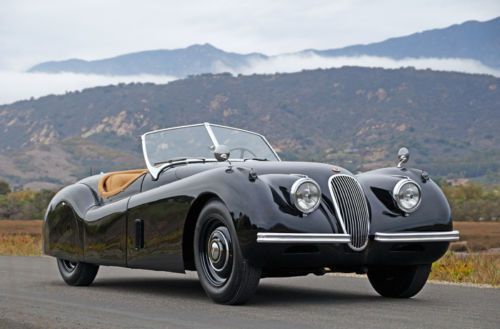 1952 jaguar xk120 ots roadster: all numbers matching, original colors, stunning