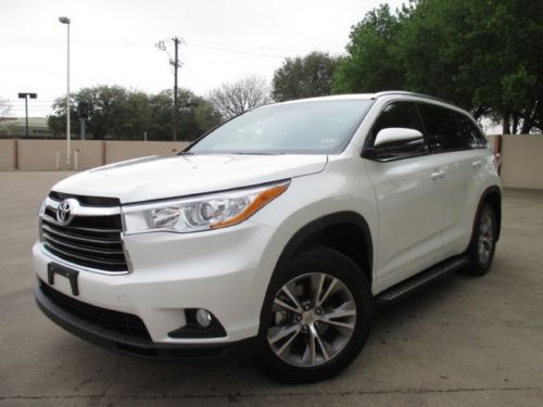 2014 highlander only 583! miles xle nav leather 3rd row call 888-696-0646