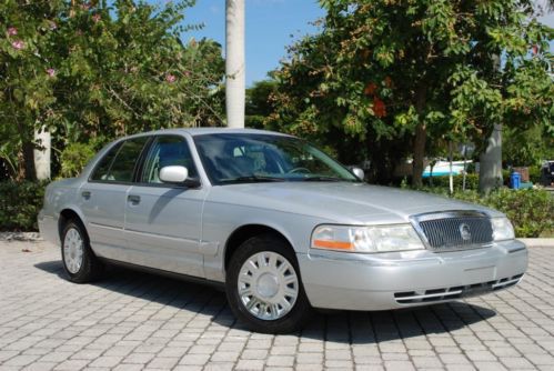 2003 mercury grand marquis gs convenience sedan 61k miles cd leather comfort