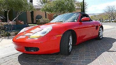 1997 porsche boxter - red convertible - $9500 or best offer -excellent int/ext