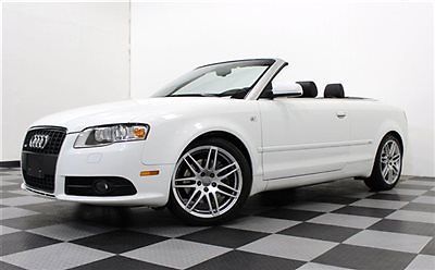 Convertible 09 all wheel drive navigation s-line quattro xenons bose 18s sirius