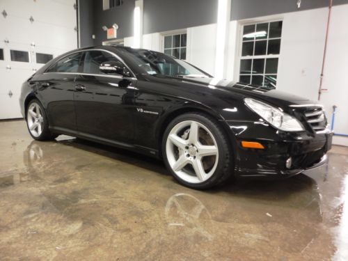 Mercedes benz 2006 cls-class cls 55 cls55 amg clean carfax we finance make offer