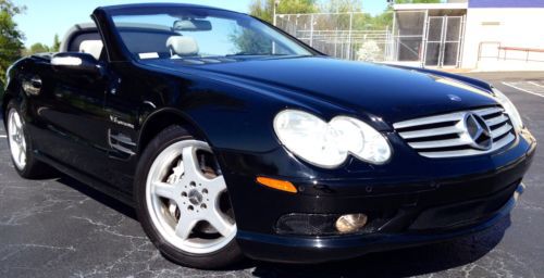 2004 mercedes-benz sl55 amg base convertible 2-door 5.5l