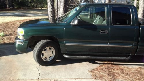 2004 gmc sierra 1500 sle extended cab pickup 4-door v8,5.3l 4wd auto,a/c,