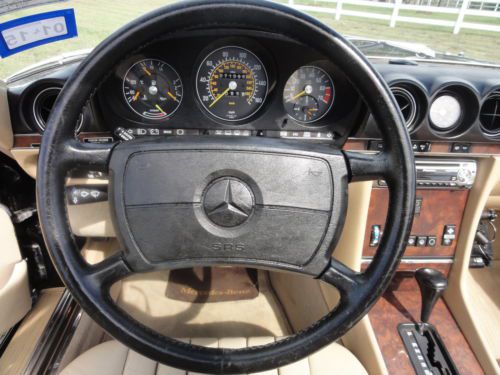 1988 Mercedes 560SL. Exceptional condition!  71,500 mls. Black/Tan 3rd seat opt., US $29,500.00, image 9