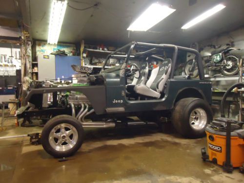 Jeep 1977 cj gasser/ hotrod/ drag car/ show car