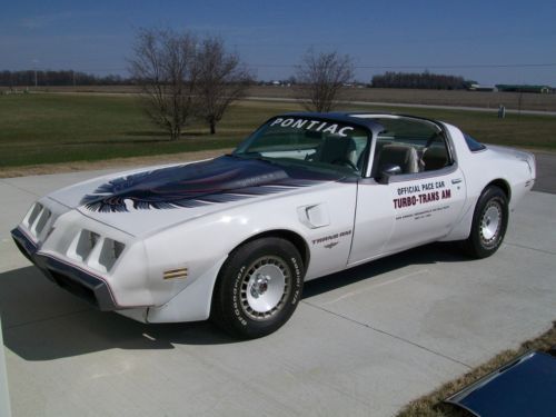 1980 pontiac trans am pace car turbo
