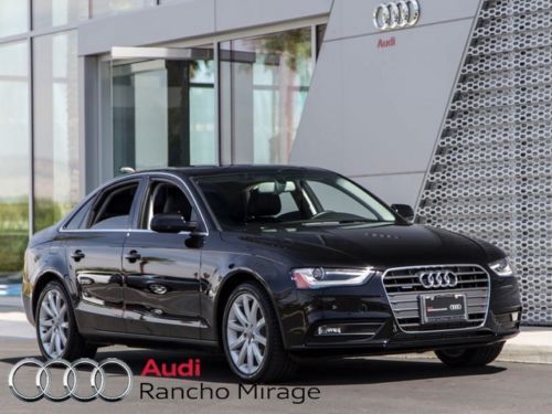 New 2014 audi a4 brilliant black premium navigation plus