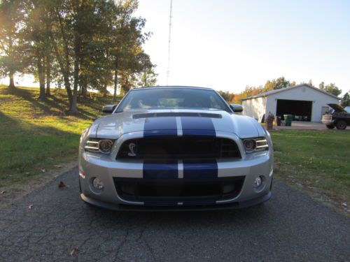 2013 shelby mustang gt500 convertible