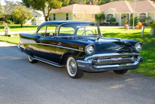 1957 chevrolet bel air 2 door hardtop fuel injected