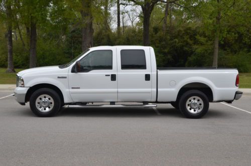2005 ford super duty f250 crew cab xlt 6.0l diesel no accidents