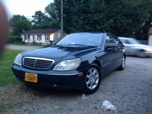 2001 mercedes-benz s430 base sedan 4-door 5.0l