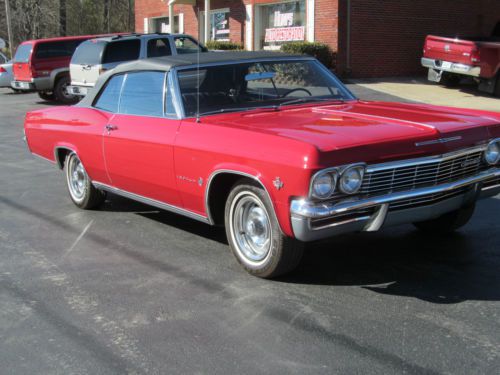 1965 chevrolet impala convertible