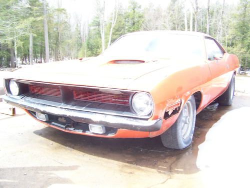 1970 plymouth barracuda base 5.2l