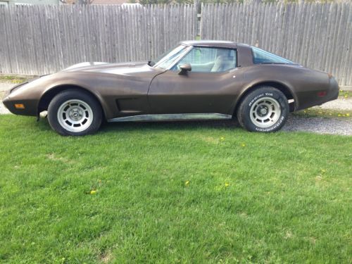 1979 corvette l82 all orignal! numbers matching in storage 15 years time capsle