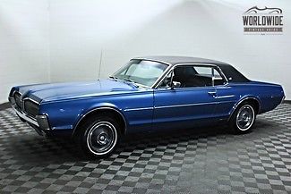 1967 mercury cougar xr7! complete restoration! v8! buckets! show and go!