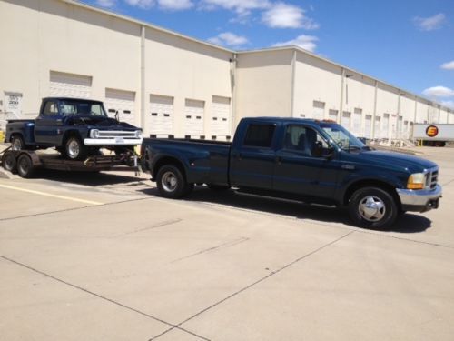 1999 ford f-350 super duty lariat crew cab pickup 4-door 7.3l