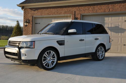 2010 range rover sport luxury cold climate white stunning!!