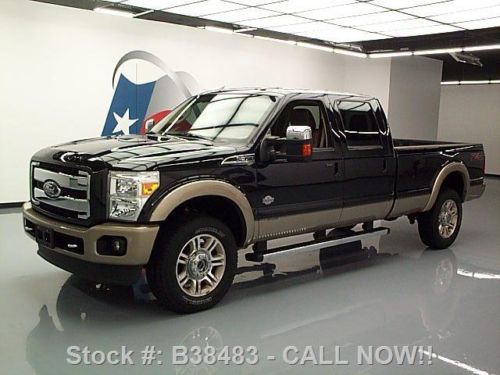 2011 ford f-350 king ranch crew fx4 4x4 diesel longbed texas direct auto