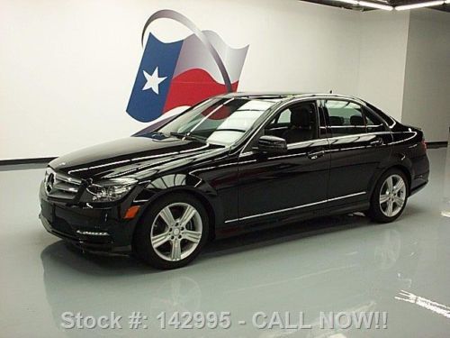 2011 mercedes-benz c350 sport p1 sunroof nav 45k miles texas direct auto