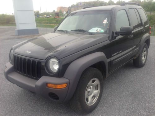 2003 jeep liberty sport.  as traded  no reserve!  inspected thru 5/2015!