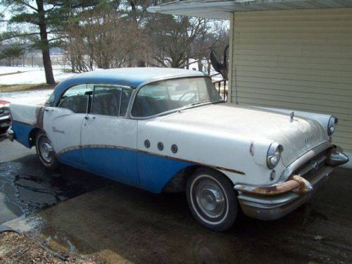 1955 buick special base 4dr 4.3l runs, drives,stops,needs work, read description