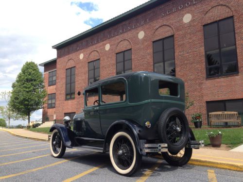 1928 Ford Model A Tudor Sedan - Frame Off Restoration, image 2