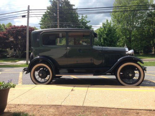 1928 Ford Model A Tudor Sedan - Frame Off Restoration, image 5