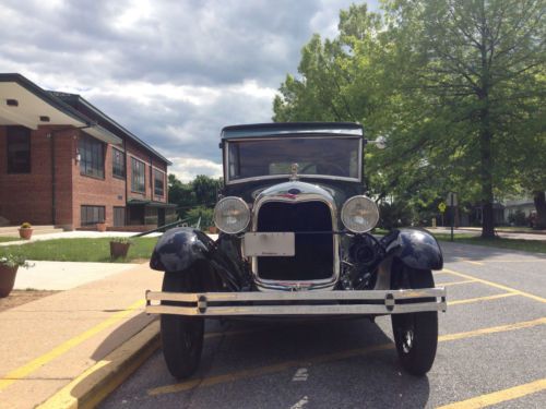 1928 Ford Model A Tudor Sedan - Frame Off Restoration, image 7